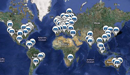 Mobile Monday Chapters Map